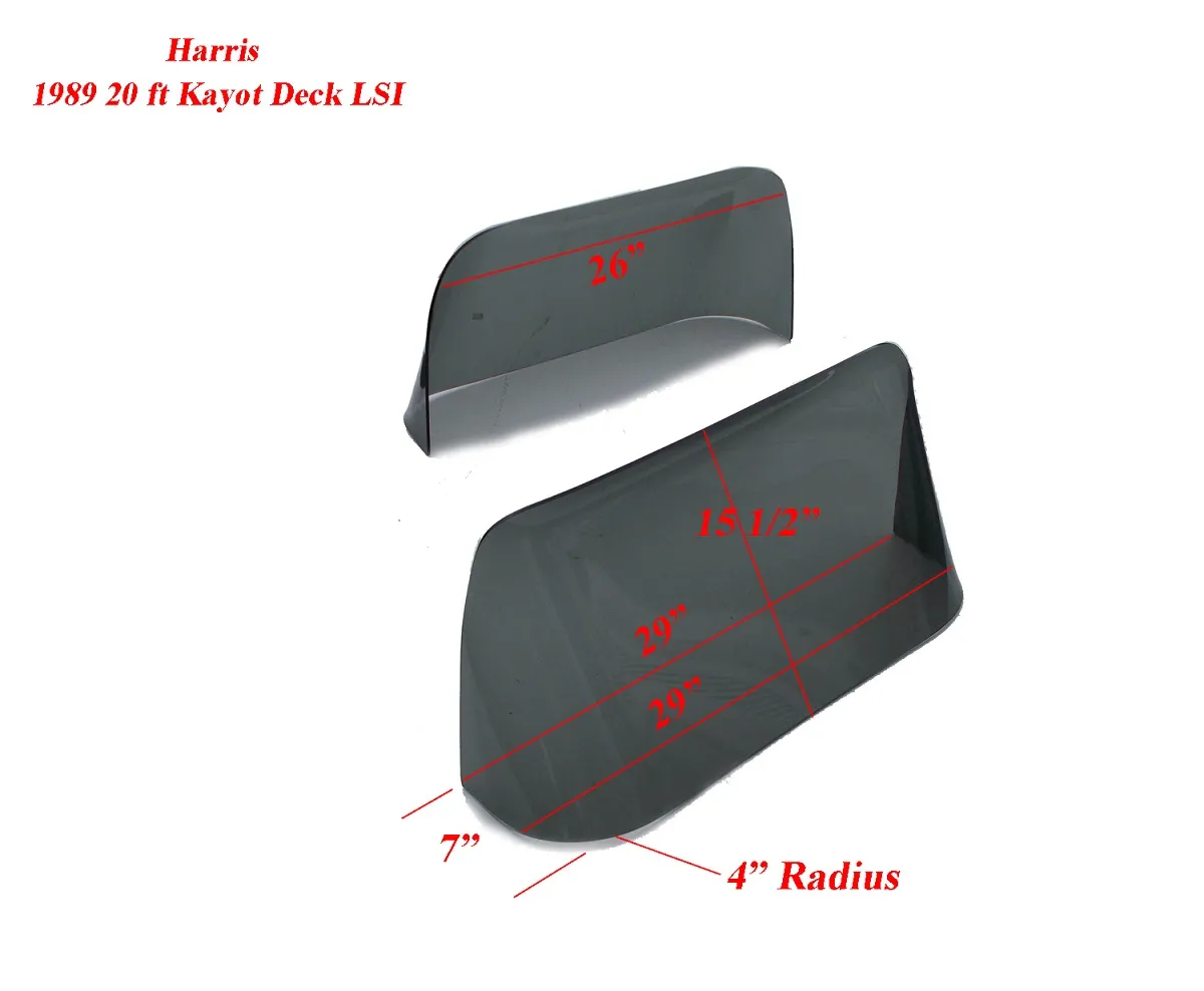 Harris 1989 2000 LSI Flote Deck Boat