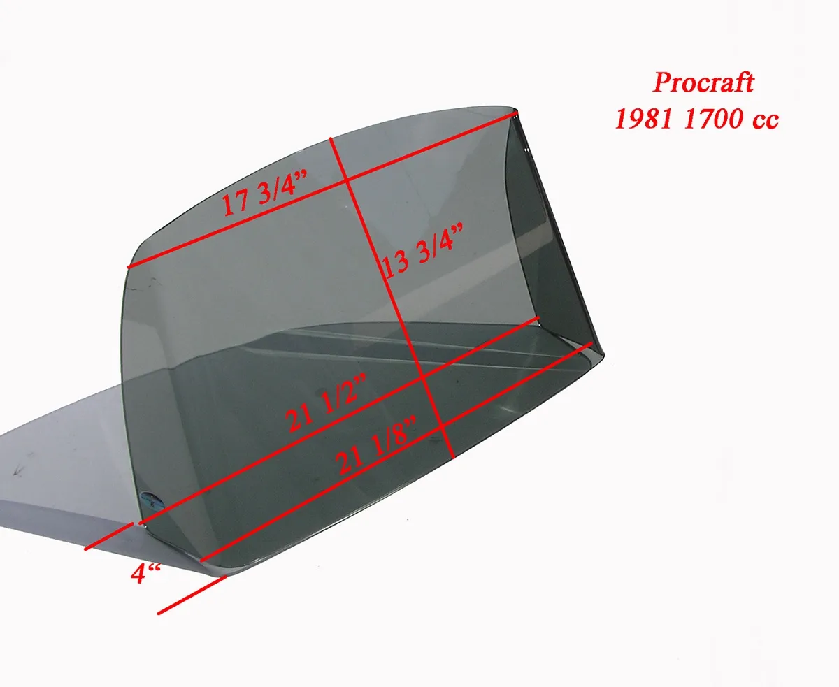 Procraft 1981 1700 Bass Boat SC