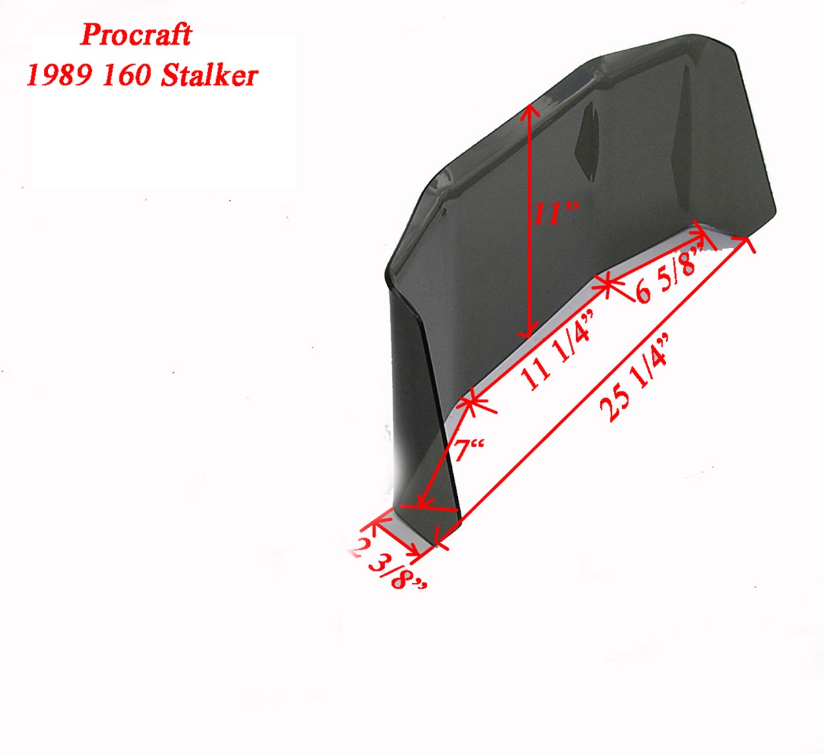 Procraft 1989 160 Stalker