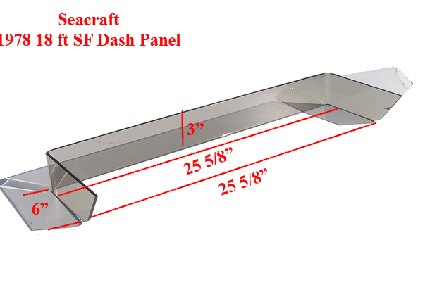 Sea Craft 1978 18ft SF Dash Cover