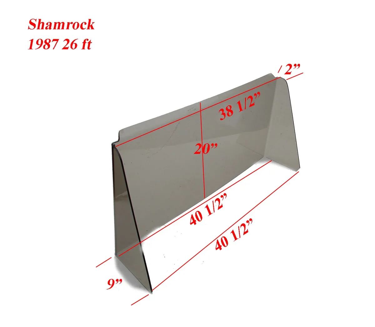 Shamrock 1987 26ft