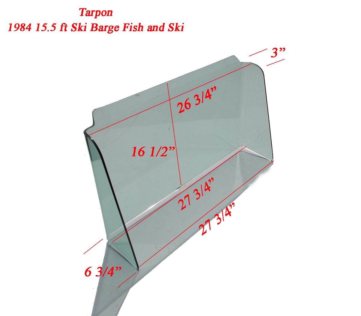 Tarpon 1984 15 1/2 ft Ski Barge 25th Anniversary