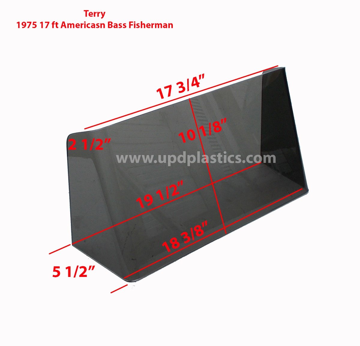 Terry 1975 17ft American Bass Fisherman