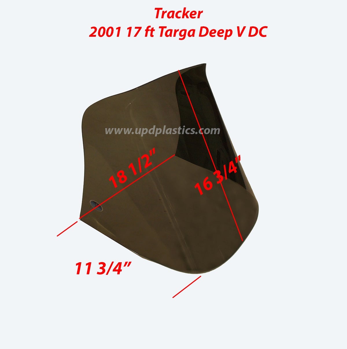 Tracker 2001 17ft Targa Deep V