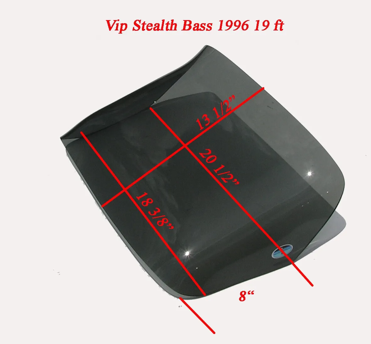 Vip 1996 19ft Stealth Bass Dual