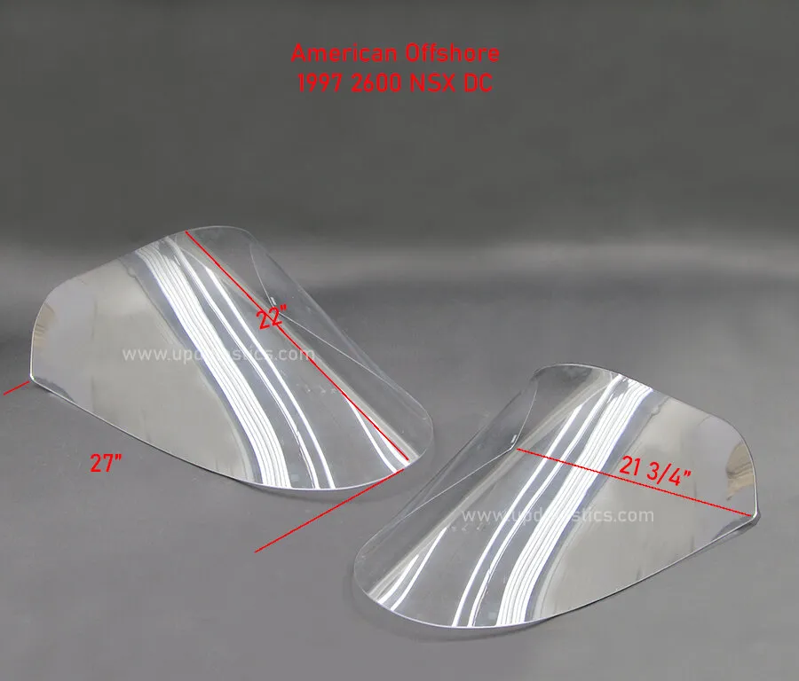 American Offshore 1997 2600 NSX DC Polycarbonate in 1/8