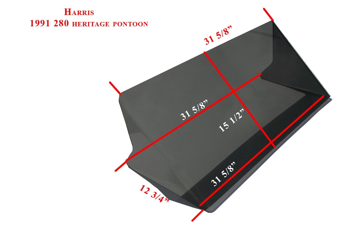 Harris 1991 280 Heritage Pontoon
