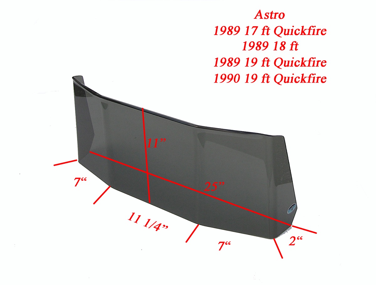 Astro 1989 17ft Quickfire SC