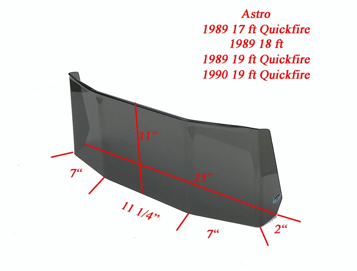 Astro 1989 17ft Quickfire SC