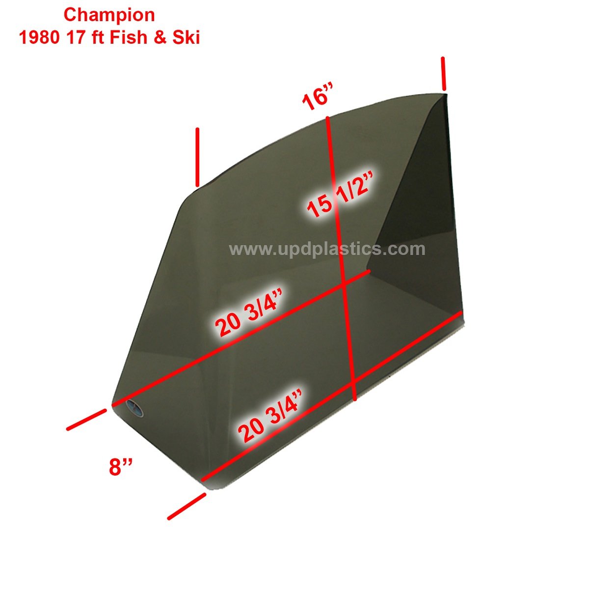 Champion 1980 17ft Fish & Ski