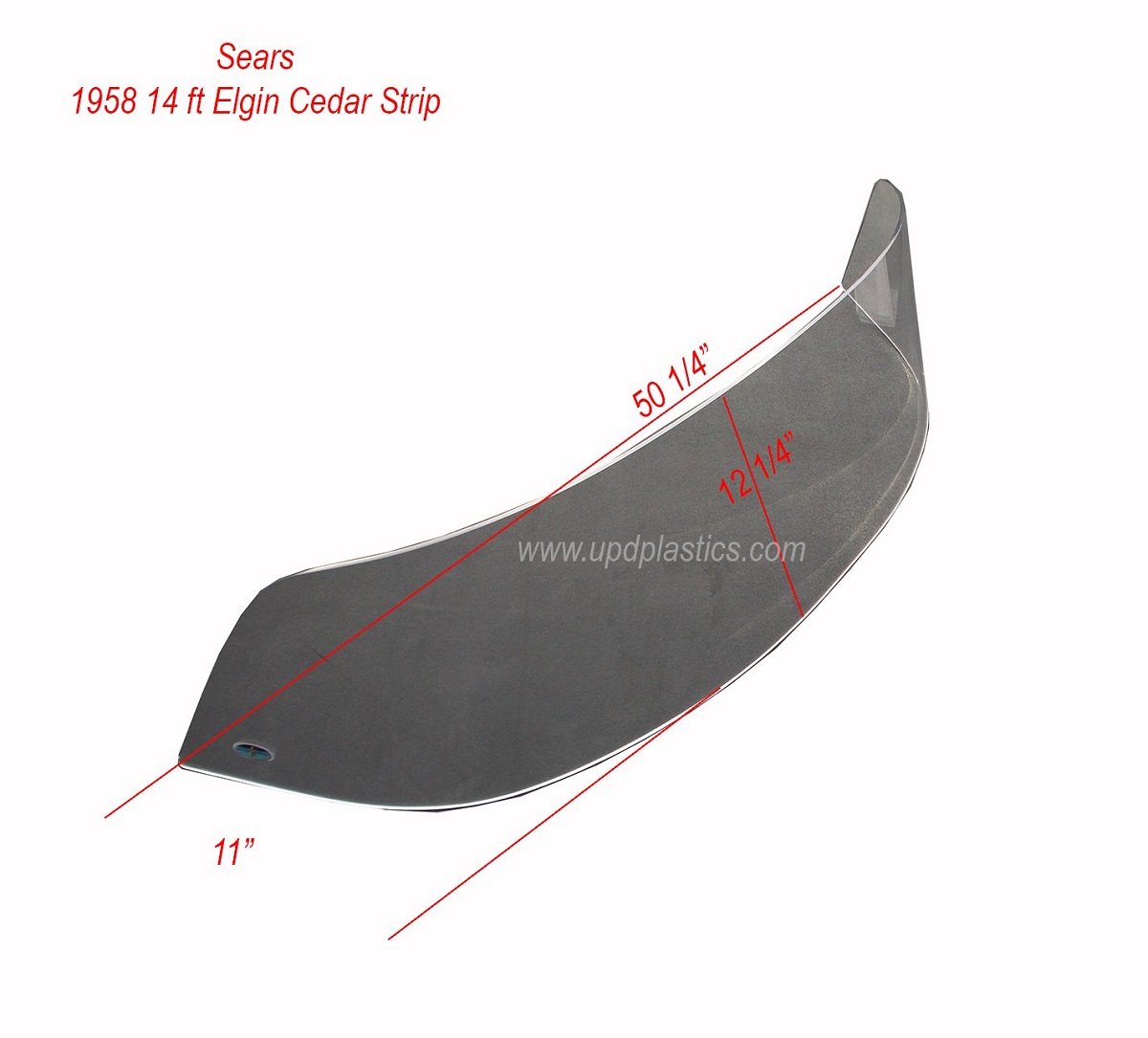 Sears 1958 14ft Elgin Cedar Strip