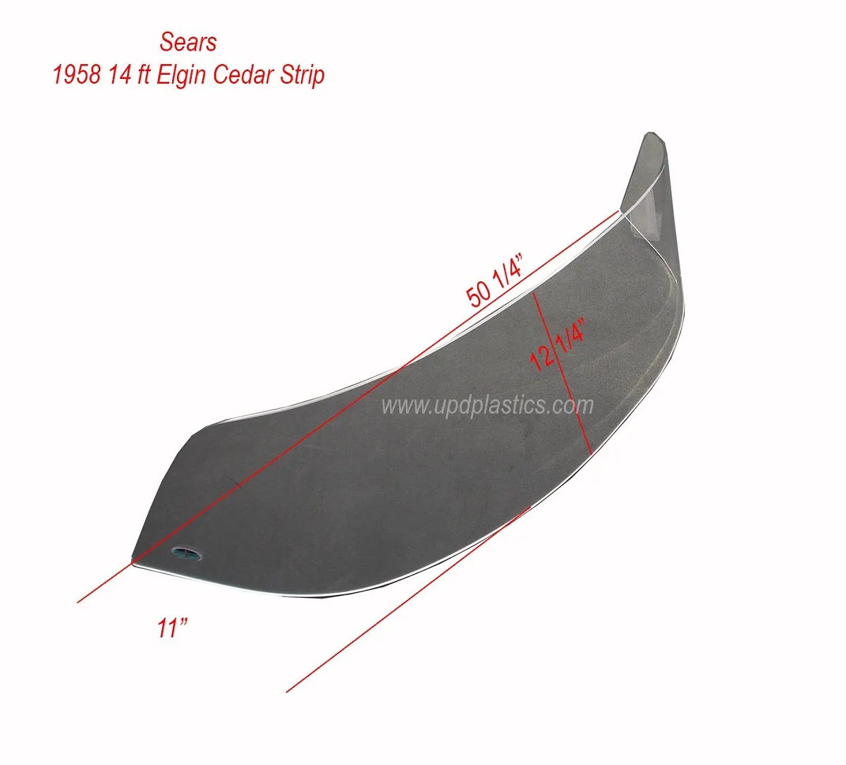 Sears 1958 14ft Elgin Cedar Strip