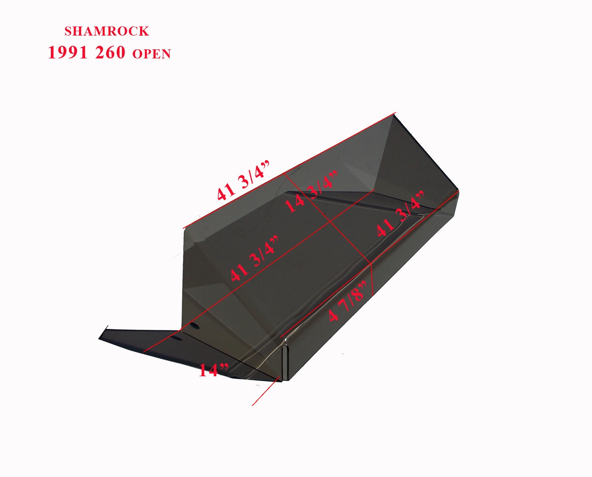 Shamrock 1991 260 Open Fisherman