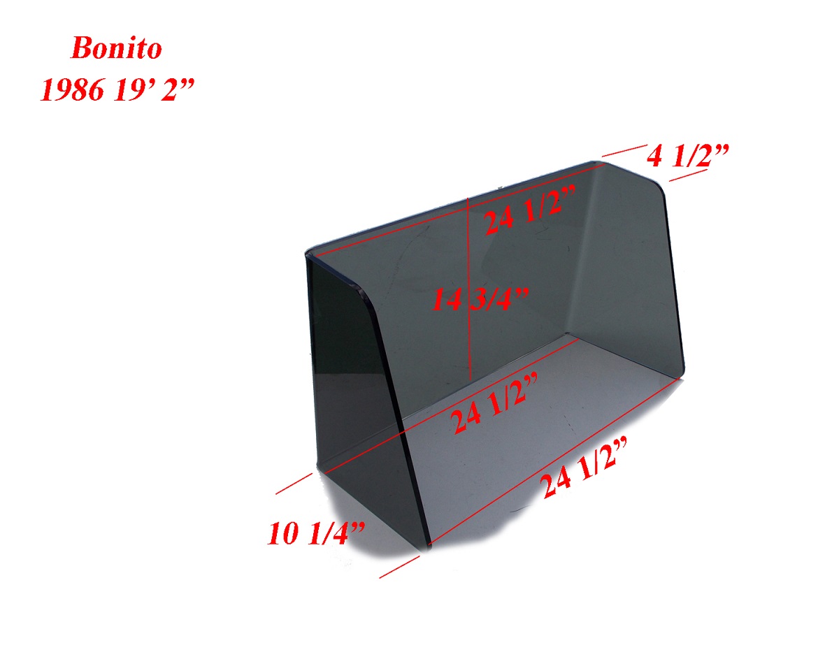 Bonito 1986 19′ 2″ CC