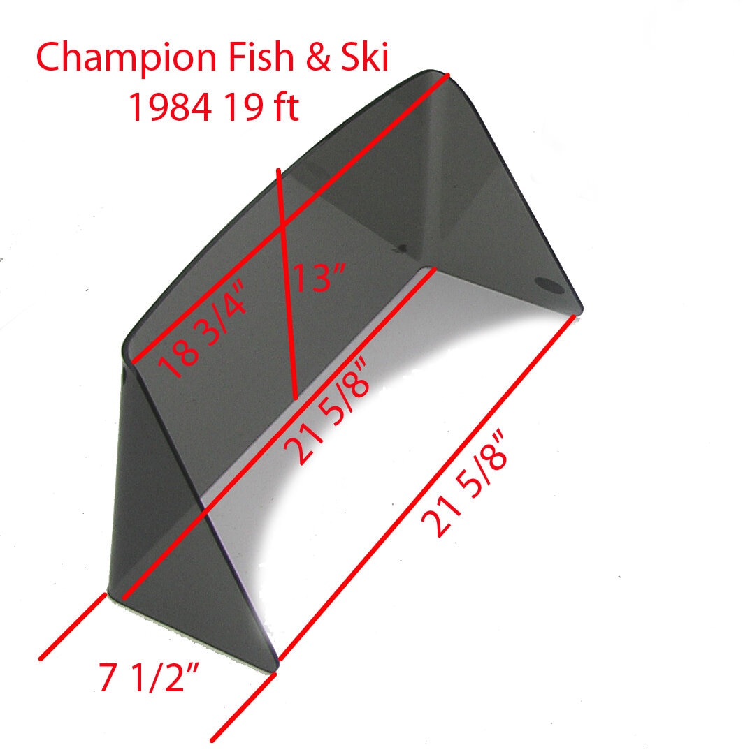 Champion 1984 19ft Fish and Ski DC