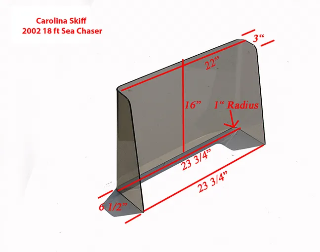 Carolina Skiff 2002 18ft Sea Chaser
