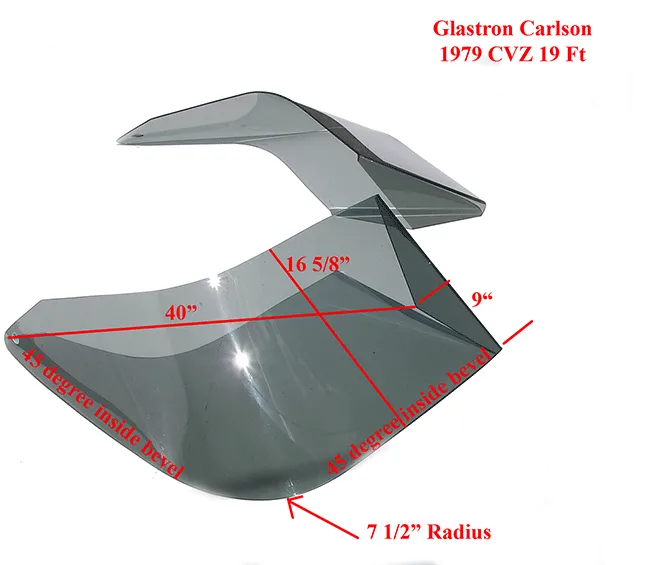 Glastron 1979 19ft CVZ DC Carlson