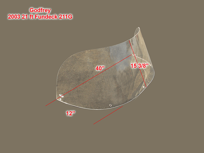 Godfrey 2003 21ft Fundeck 211G