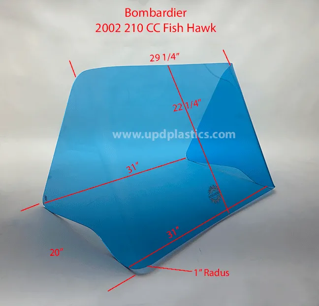Bombardier 2002 210 CC Fish Hawk with Logo