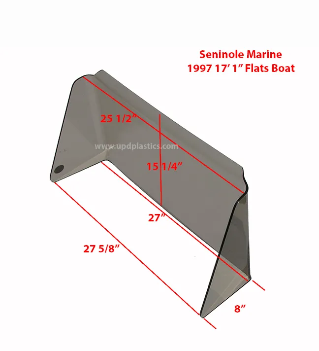 Seninole Marine 1997 17ft Flats Boat