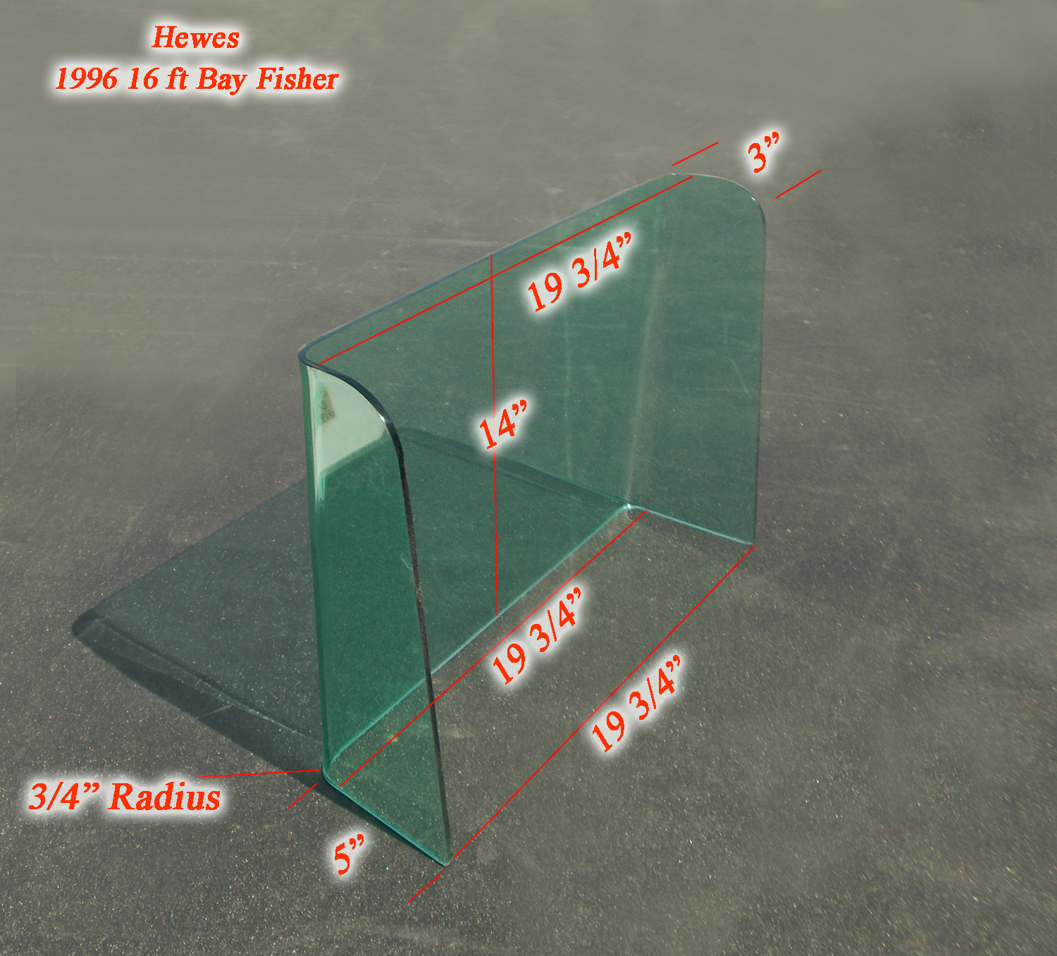 Hewes 1996 16ft Bayfisher