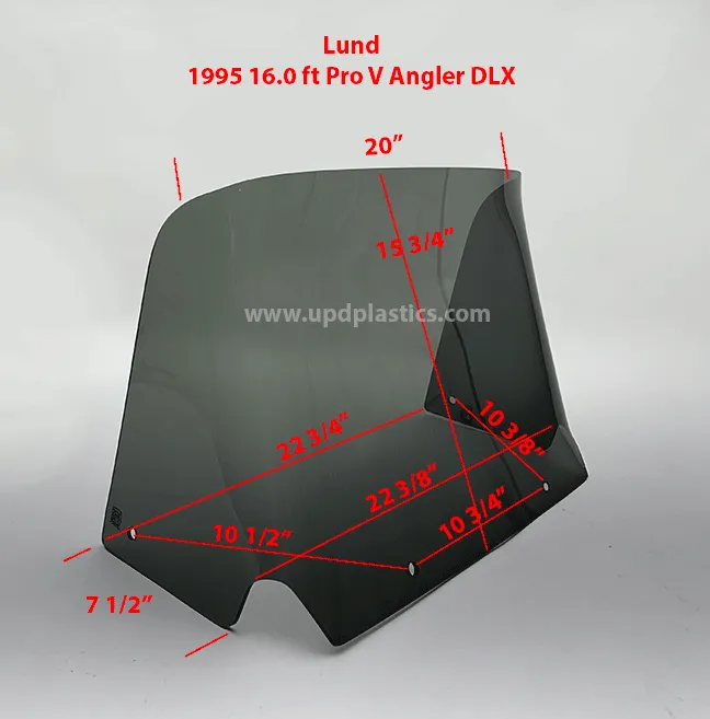 Lund 1995 16.0 ft Pro V Angler DLX