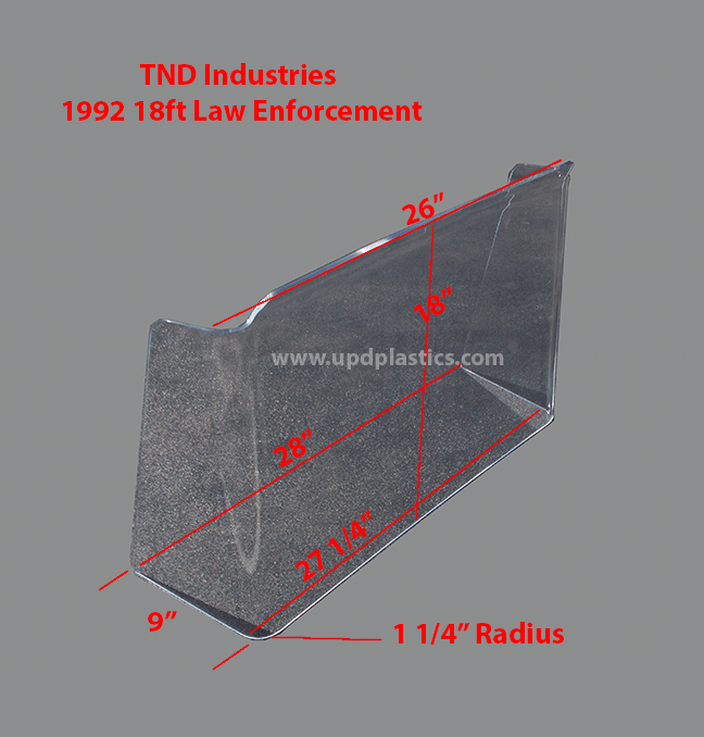 TND Industries 1992 18ft Law Enforcement