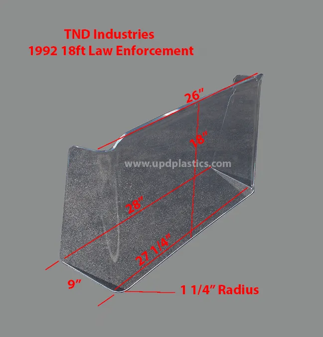 TND Industries 1992 18ft Law Enforcement