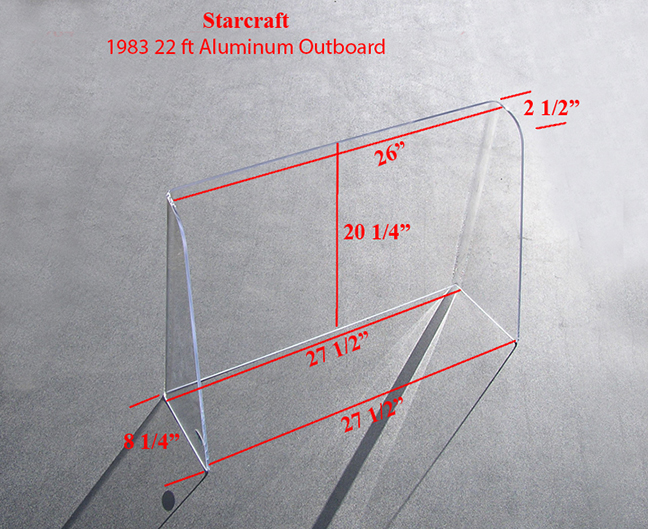 Star Craft 1983 22ft Aluminum Outboard