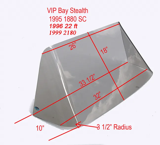 Vip 1999 2180 Bay Stealth SC
