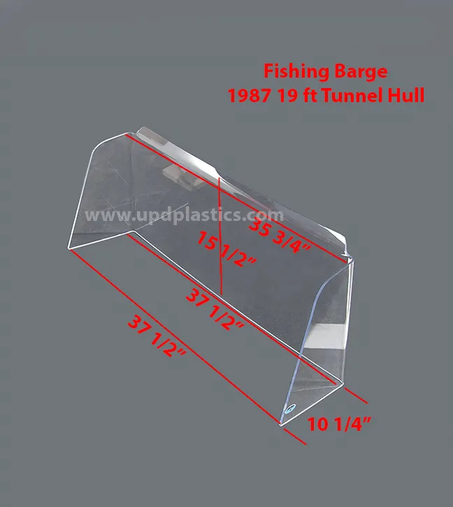 Fishin Barge 1987 19ft Tunnel Hull