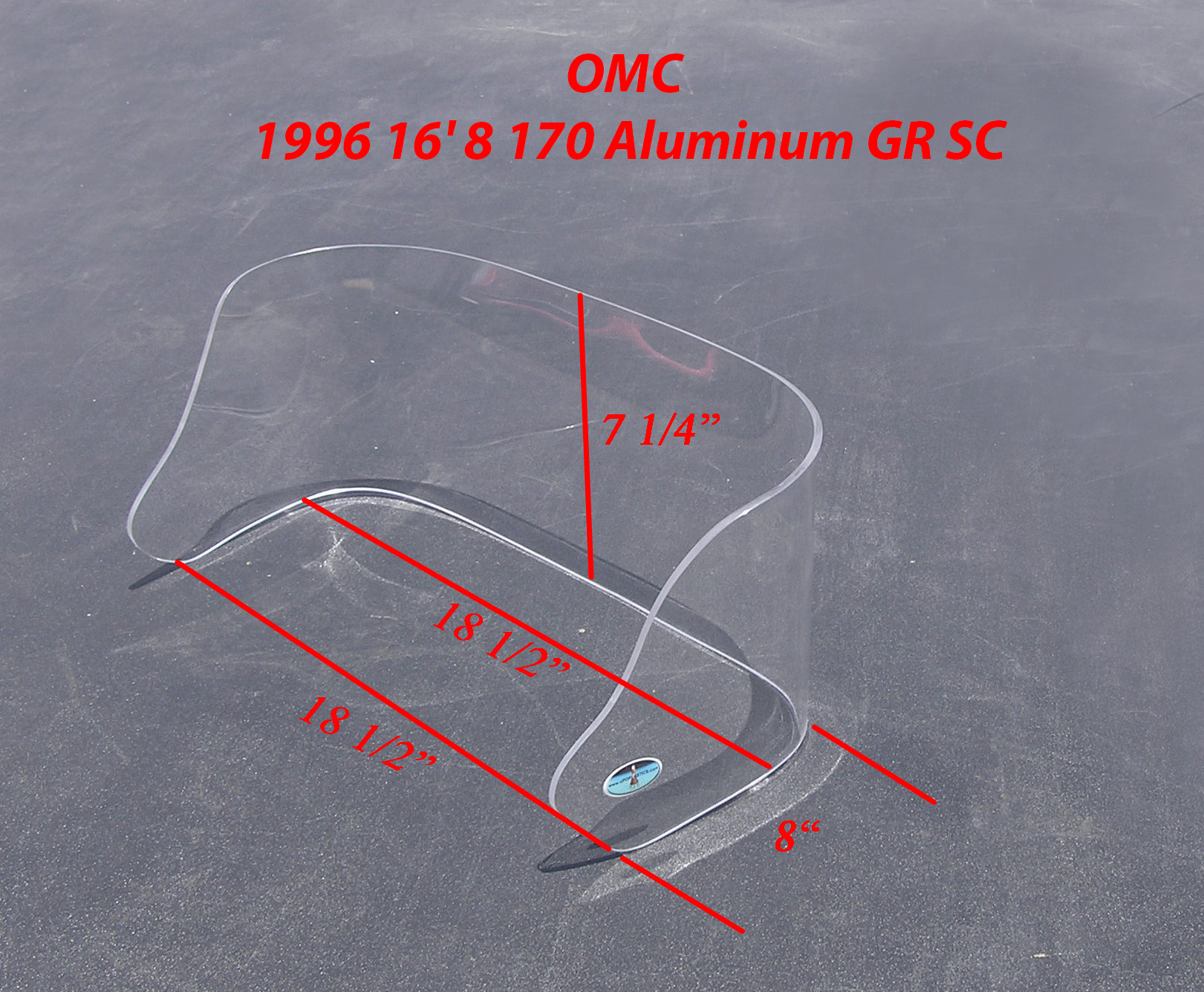 OMC 1996 16′ 8″ 170 Aluminum GR SC ED