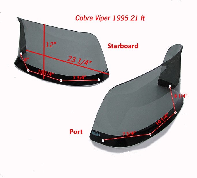 Cobra 1995 21ft Viper Bass Boat DC