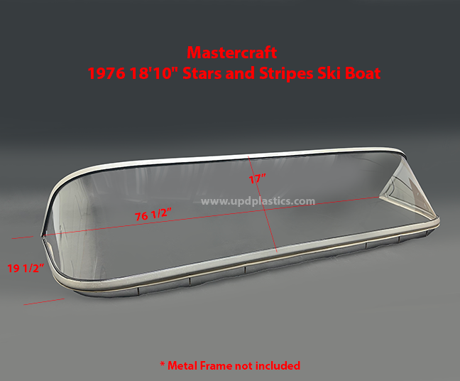 Mastercraft 1976 18’10” Stars and Stripes Ski Boat