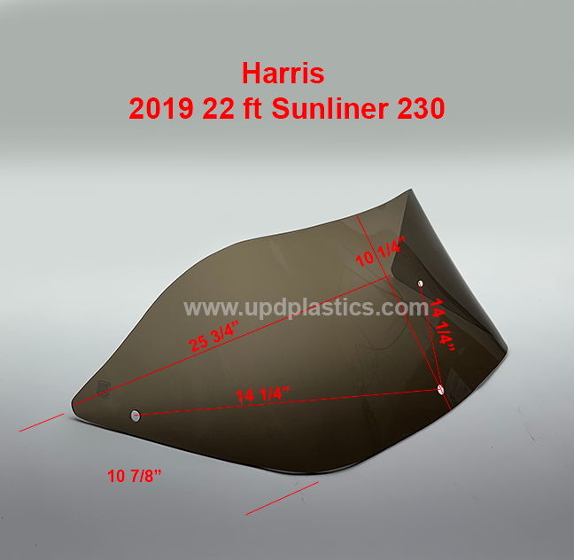 Harris 2019 22 ft Sunliner 230