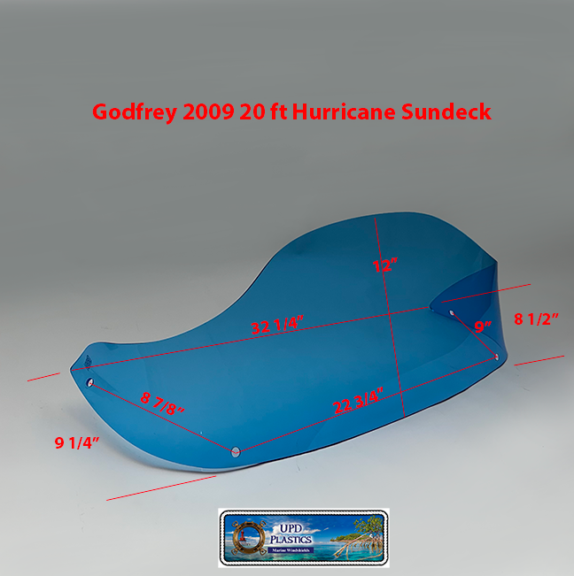 Godfrey 2009 20 ft Hurricane Sundeck