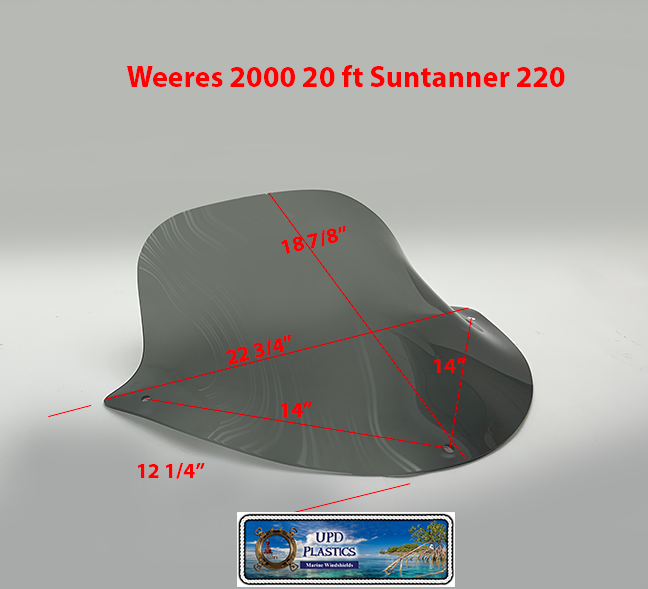 Weeres 2000 20 ft Suntanner 220