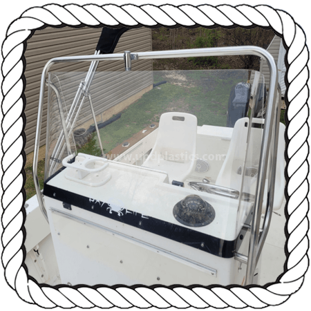 1988 Stingray SVB 170 Super Sport Glass Boat Complete Windshield