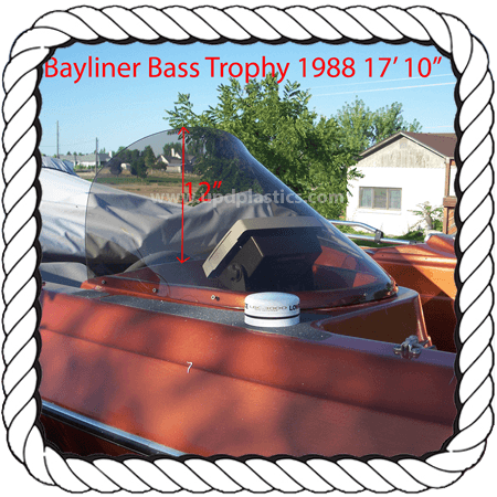 Bayliner 1988 17’10 Bass Trophy