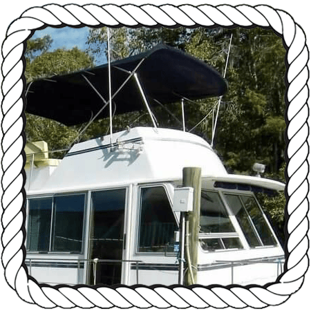 Chris Craft 1985 46 ft Aqua Home Flybridge