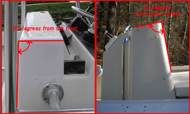 double console rake angle