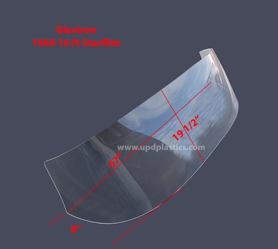 Glastron Boat Glass Windshield 060-2727