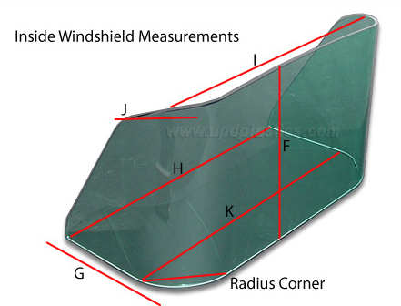 Center console windshield Center console windshield