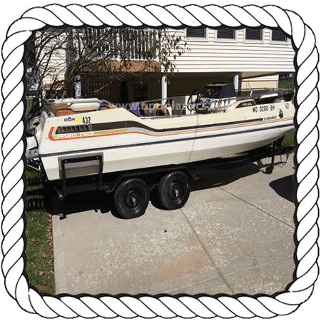 Viking 1981 17ft Deck Boat